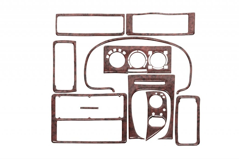 Volkswagen Polo 1994–2001 Kryty palubnej dosky (1994-1999) Karbon Image