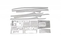 Mercedes C-class W202 1993–2001 Dekoračné lišty na palubnú dosku v hliníkovom vzhľade Hartman (1995-1997) fotografia 1