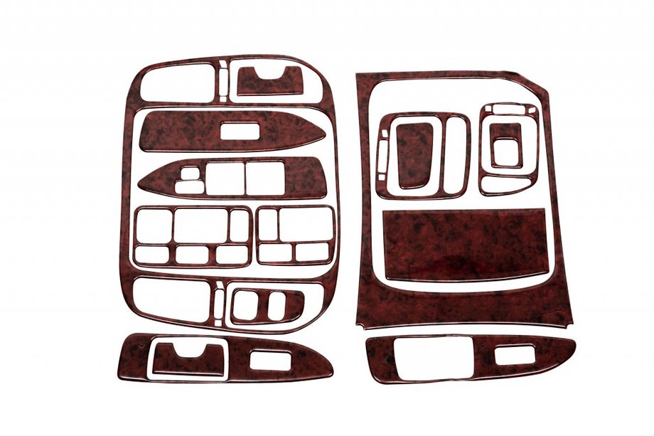 Toyota Land Cruiser 100 1998–2007 Kryty palubnej dosky Hliník Image