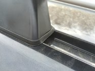 Citroen Nemo 2007–2017 Výpredaj!!! Strešné lyžiny sivá metalíza (plastové nožičky) fotografia 3