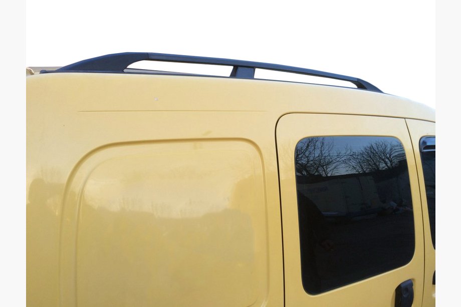 Renault Kangoo 1998–2008 Čierne strešné lyžiny Image