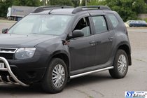 Renault Duster 2008–2017 Bočné nerezové rúrky bez vložiek (2 ks) 60 mm fotografia 2