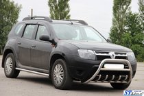 Renault Duster 2008–2017 Bočné nerezové rúrky bez vložiek (2 ks) 60 mm fotografia 3
