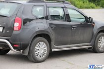 Renault Duster 2008–2017 Bočné nerezové rúrky bez vložiek (2 ks) 60 mm fotografia 4