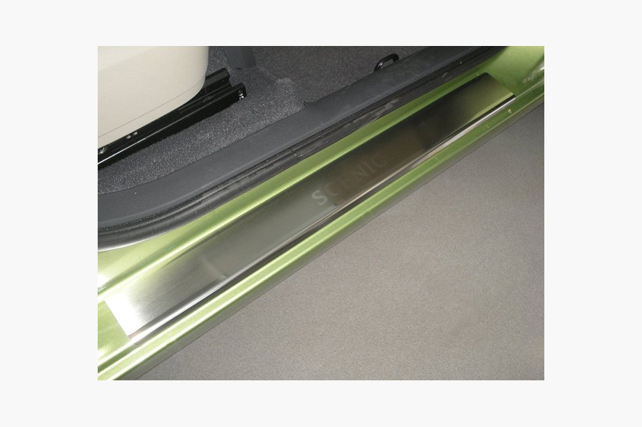 RAVON R2 2016–2020 Nerezové prahové lišty Nataniko (4 ks) Premium - 3M lepiaca páska, 0,8 mm Image