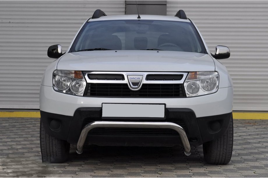 Dacia Duster 2008–2018 Predný ochranný rám ST011 (nerez) Image