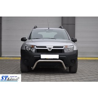 Predný ochranný rám ST011 (nerez) Dacia Duster 2008–2018 fotografia 4