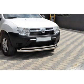 Predný ochranný rám ST017 (nerez) Dacia Duster 2008–2018 fotografia 1