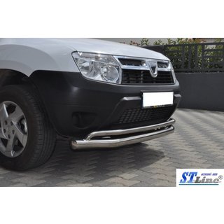 Predný ochranný rám ST017 (nerez) Dacia Duster 2008–2018 fotografia 3