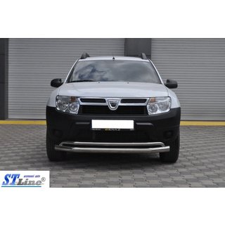 Predný ochranný rám ST017 (nerez) Dacia Duster 2008–2018 fotografia 4