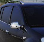 Dacia Sandero 2013–2020 Chromové kryty spätných zrkadiel (2 ks, nerez) fotografia 1