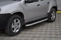Renault Duster 2008–2017 Bočné prahy Fullmond (2 ks, hliník) fotografia 1