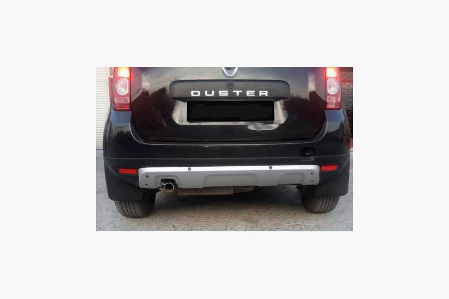 Dacia Duster 2008–2018 Nástavec na zadný nárazník (ABS, sivý) Image