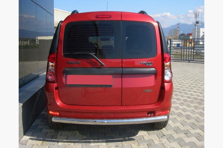 Dacia Logan MCV 2004–2014 Zadný ochranný oblúk (nerez) Image