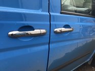 Mercedes Vito W639 2004–2014 Kryty kľučiek dverí (nerez) fotografia 4
