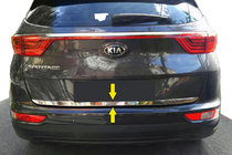 Kia Sportage 2015–2021 Lišta spodnej hrany kufra (nerez) fotografia 1