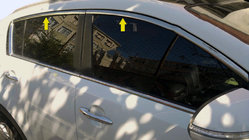 Kia Sportage 2010–2015 Horná lišta (4 ks, nerez) fotografia 1