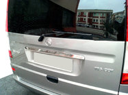 Mercedes Vito W639 2004–2014 Lišta nad ŠPZ (1-dverové, nerez) Carmos - turecká oceľ fotografia 1