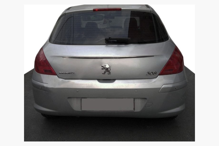 Peugeot 308 2007–2013 Chrómová lišta nad ŠPZ (nerez) Image