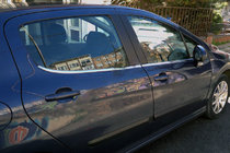 Peugeot 308 2007–2013 Okenné lišty (4 ks, nerez) fotografia 1