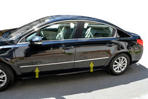 Peugeot 508 2010–2018 Nerezová lišta dverí fotografia 3