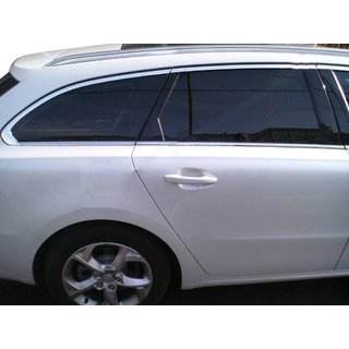Kompletné okenné lišty (SW, nerez) Peugeot 508 2010–2018