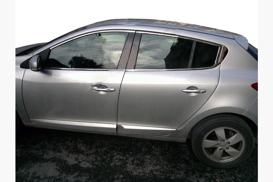 Renault Megane III 2009–2016 Horné lišty okien (HB, 6 ks, nerez) Image