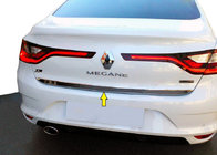 Renault Megane IV 2016–2025 Chrómová lišta na hranu veka kufra (Sedan, nerez) OmsaLine – talianska nehrdzavejúca oceľ fotografia 1