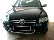 Volkswagen Touareg 2002–2010 Lišty na mriežku (4 ks, nerez) 2003-2008 fotografia 1