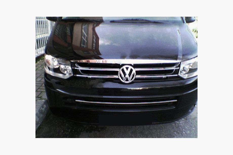 Volkswagen T5 2010–2015 Nerezová lišta na hranu kapoty Image