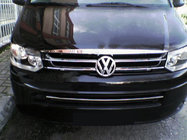 Volkswagen T5 2010–2015 Nerezová lišta na hranu kapoty fotografia 1