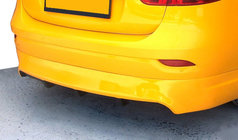 Renault Fluence 2009–2016 Zadný spodný nástavec (na lakovanie) fotografia 1