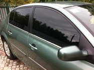 Renault Megane II 2004–2009 Vonkajšie nerezové lišty okien (4 ks) fotografia 2