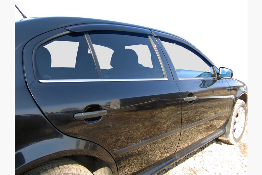 Skoda Octavia I Tour A4 1996–2010 Okenné lišty (4 ks, nerez) Image