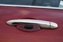 Renault Espace 2002–2014 Chrómové kryty kľučiek dverí (4 ks, nerez) OmsaLine – talianska nehrdzavejúca oceľ fotografia 1