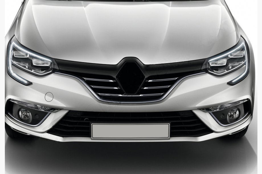 Renault Megane IV 2016–2025 Chrómové lišty na mriežku chladiča 2016-2021 (5 ks, nerez) Carmos - turecká oceľ Image