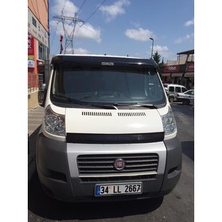 Slnečná clona na čelné sklo (čierny lesk, 5 mm) Fiat Ducato 2006–2025 fotografia 4