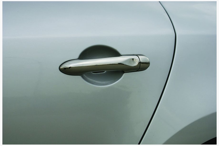 Renault Scenic/Grand 2009–2016 Chrómové kryty kľučiek dverí (4 ks, nerez) 4 ks, OmsaLine – talianska nehrdzavejúca oceľ Fotografia 6