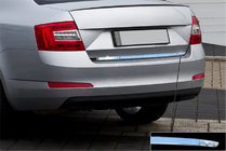 Skoda Octavia III A7 2013–2019 Ochranná lišta hrany kufra (nerez) Carmos - turecká oceľ fotografia 1