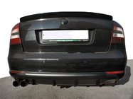 Skoda Octavia II A5 2006–2010 NOVINKA!!! Zadný difúzor (na lakovanie) fotografia 1
