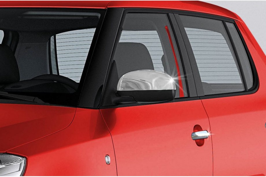 Seat Toledo 2012–2019 Nerezové chrómové kryty spätných zrkadiel (2 ks) Image