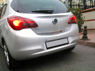 Opel Corsa D 2007–2014 Ochranná lišta hrany kufra (nerez) fotografia 1