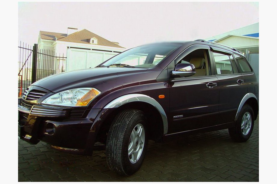 SsangYong Kyron 2005–2014 Chrómová lišta bočných lemov blatníkov Image