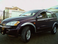 SsangYong Kyron 2005–2014 Chrómová lišta bočných lemov blatníkov fotografia 1