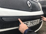 Renault Kangoo 2008–2020 Zimná horná mriežka chladiča (2008-2013) Matná fotografia 3