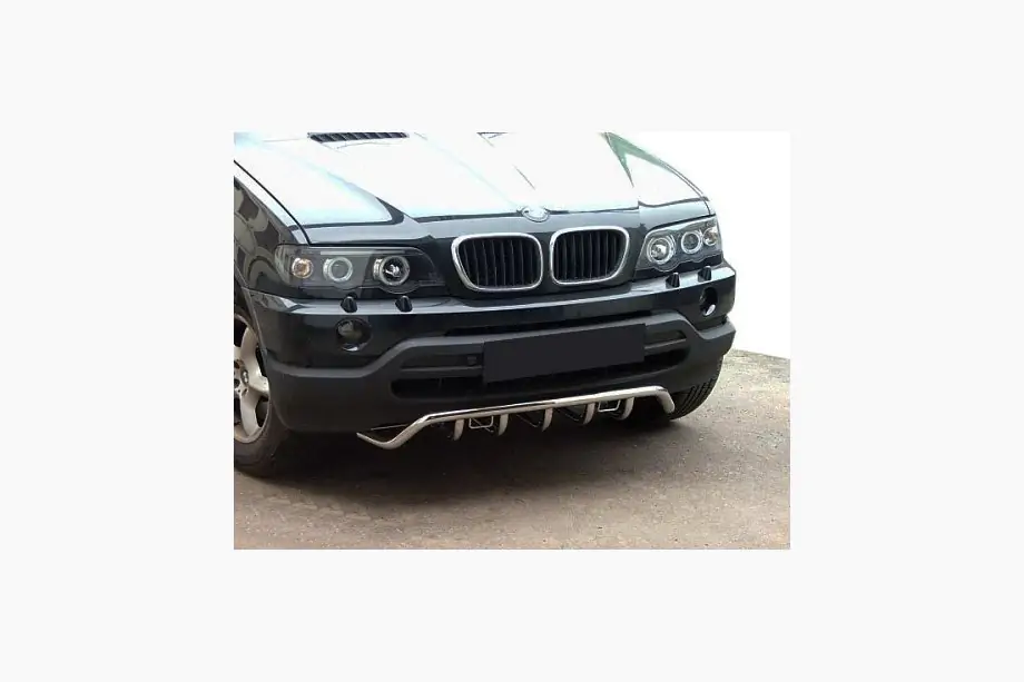 BMW X5 E53 1999–2006 Predný ochranný rám WT019 (nerez) Image