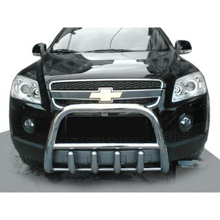 Predný ochranný rám QT006 (nerez.) Chevrolet Captiva 2006–2019 fotografia 2