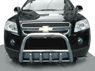 Chevrolet Captiva 2006–2019 Predný ochranný rám QT006 (nerez.) fotografia 2