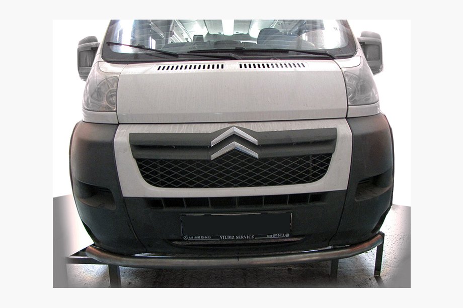 Fiat Ducato 2006–2025 Predný ochranný rám ST008 (nerez) Image