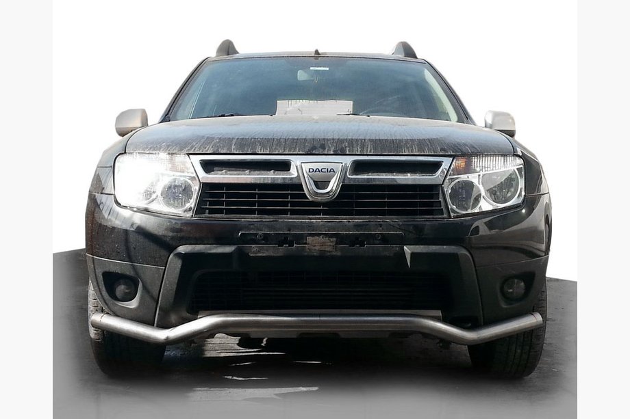 Dacia Duster 2008–2018 Predný ochranný rám ST012 (nerez) Image